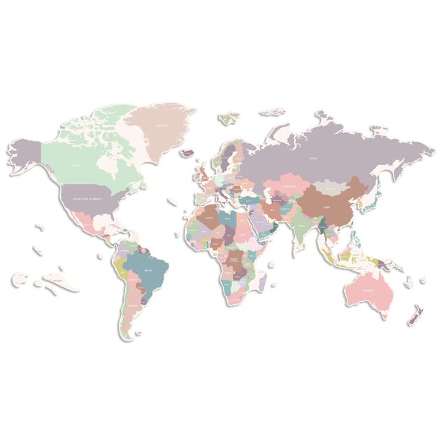Mapamundi Mapamundi con países
